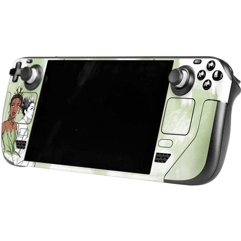 Disney Princess Tiana Sketch Steam Deck Handheld Gaming Computer Skin